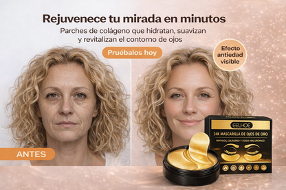 Parches Hidrogel 24K| Efecto Descanso