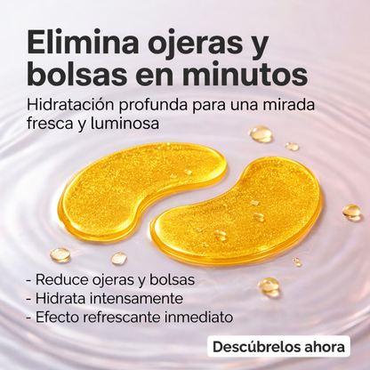 Parches Hidrogel 24K| Efecto Descanso